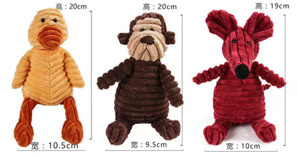 Juguete de peluche para limpieza dental