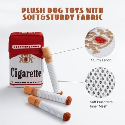 🚬❌ Juguete de Peluche “Cigarro” para Perros