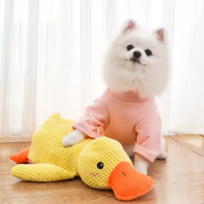 🐶 Pato de juguete con sonido para mascota