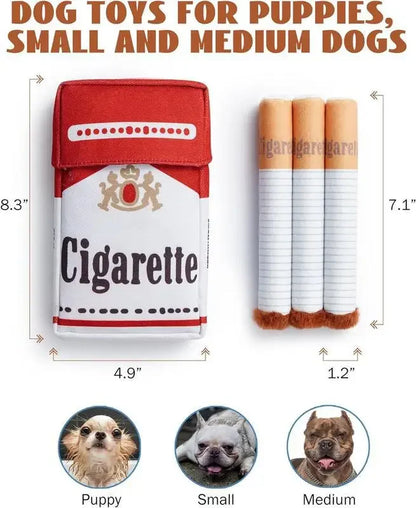 🚬❌ Juguete de Peluche “Cigarro” para Perros